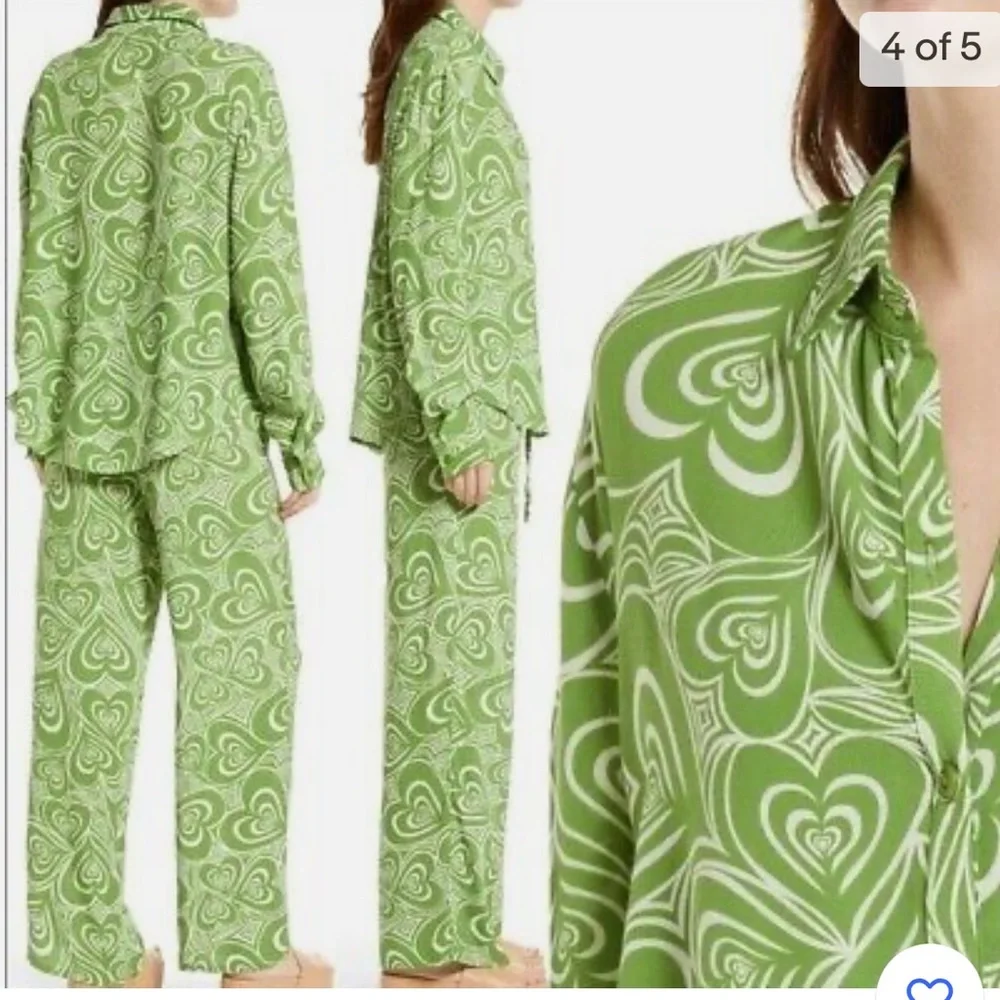 NEW NEVER WORN - XS Lisa Says Gah! Green Bailey Set! - Picture 4 of 4